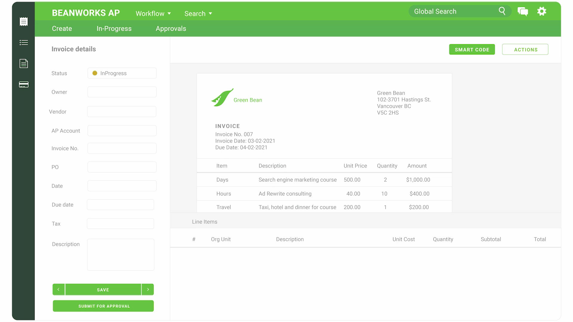 10. Invoices