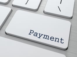 Payment Concept. Button on Modern Computer Keyboard with Word Partners on It.