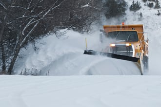 snow plowing 