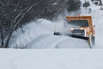 snow plowing