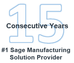 Vrakas/Blum Computer Consulting, Inc. Named #1 Sage 100 Manufacturing Solution Provider in the Nation - 15 Consecutive Years