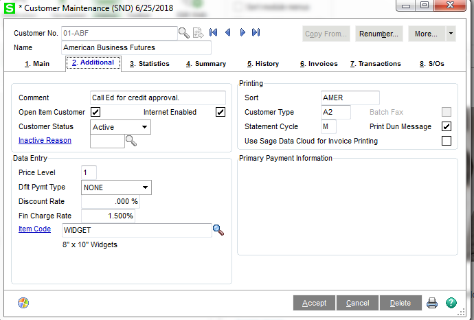 Sage Usability Features