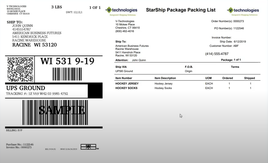 StarShip Packing List screenshot